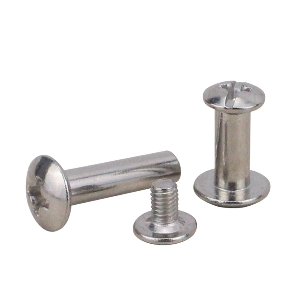 Wkooa Chicago Screws Phillips Drive Barrel Nuts and Screws