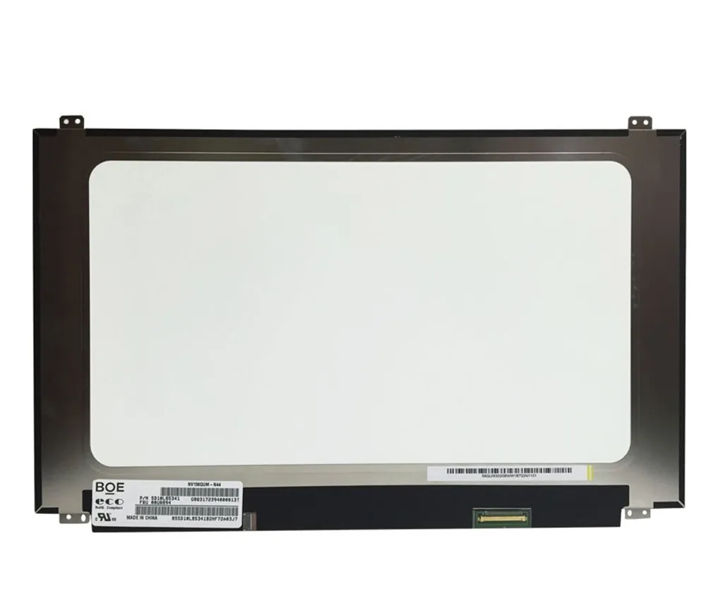 

156 Inches Slim UHD Display LCD Panel Fru 00UR894 NV156QUM-N44 NV156QUM N44 For Lenovo Thinkpad T570 T580 P51S P52S LCD Screen