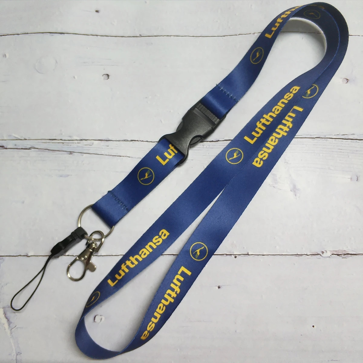 1 PC Blue AIRBUS Lanyards Neck Strap for Phone Strap BOEING Lanyard for Keys ID Card Gym USB Badge Holder CESSNA ATC Neckband