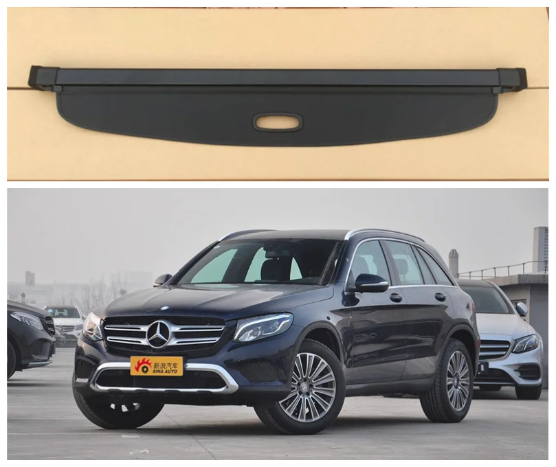 

For Mercedes-Benz GLC Class GLC200 GLC260 GLC300 GLC350 GLC400 Car Rear Cargo Cover Privacy Trunk Screen Security Shield Shade