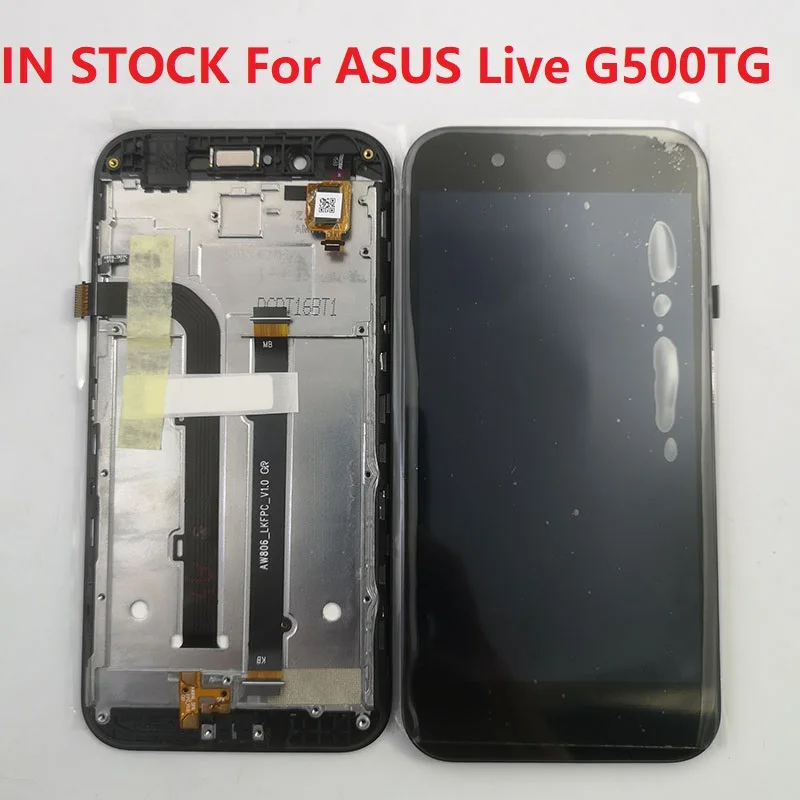 

1280x72 0 экран для ASUS Live G500TG ЖК-дисплей Матрица + сенсорный экран дигитайзер полная сборка G500TG LCD