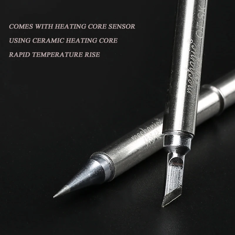 MECHANIC OT Series solder tip heating core integrated long soldering iron tip is suitable for T12 950 soldering rework station