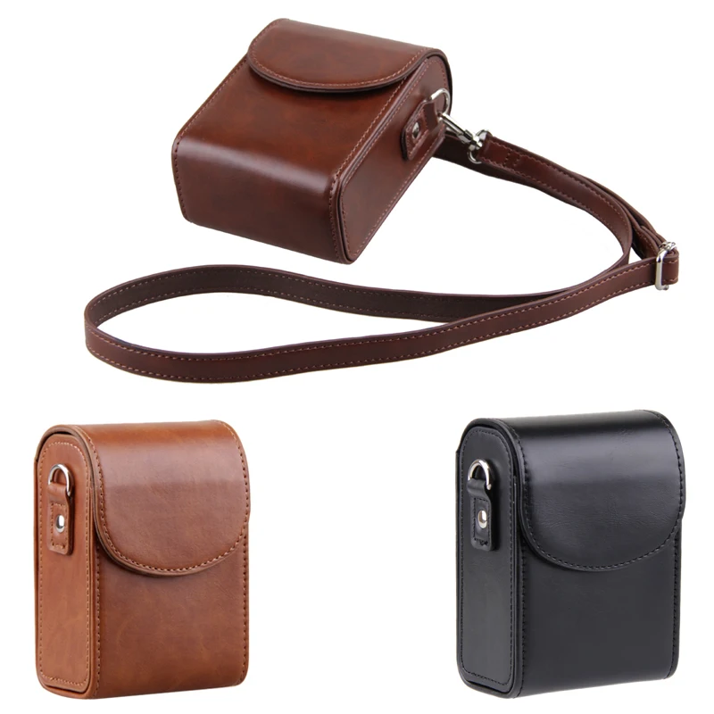 PU leather Camera Bags for panasonic lumix dmc-LX15 LX10 LX9 TZ99 TZ95 TZ90 TZ85 ZS99 ZS80 ZS70 pu Shoulder bag