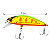 Minnow Fishing Lure Winter Sinking for Fishing Tackle Wobbler Artificial Bait Goods Pike Pesca Trout Lure Spinning Carp Hooks