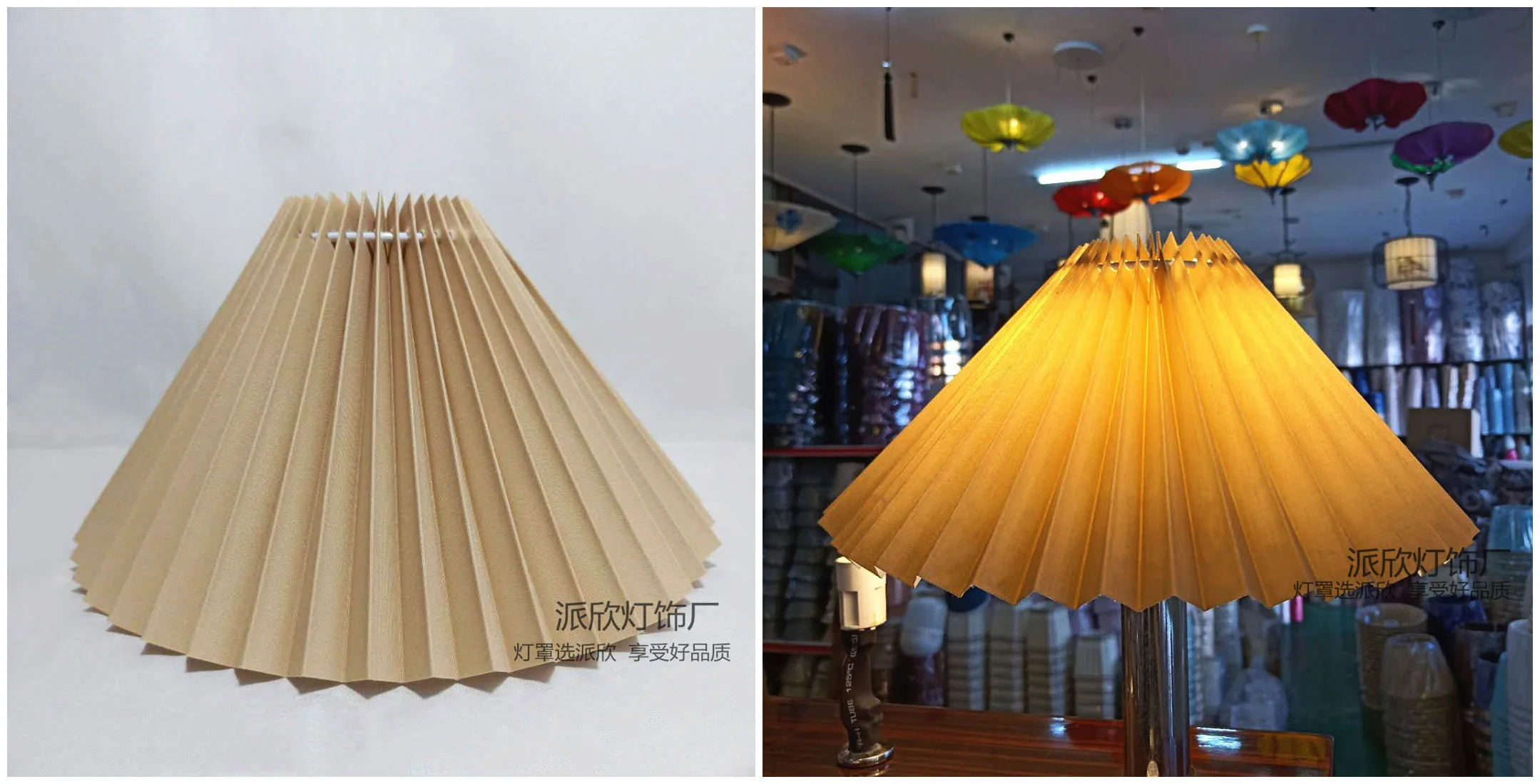 24 30 35 40 45cm Big Size Modern Style Table Lamp Pleated Lampshade Multicolor DIY Standing Desk Lamps Lampshade floor lamp, E27