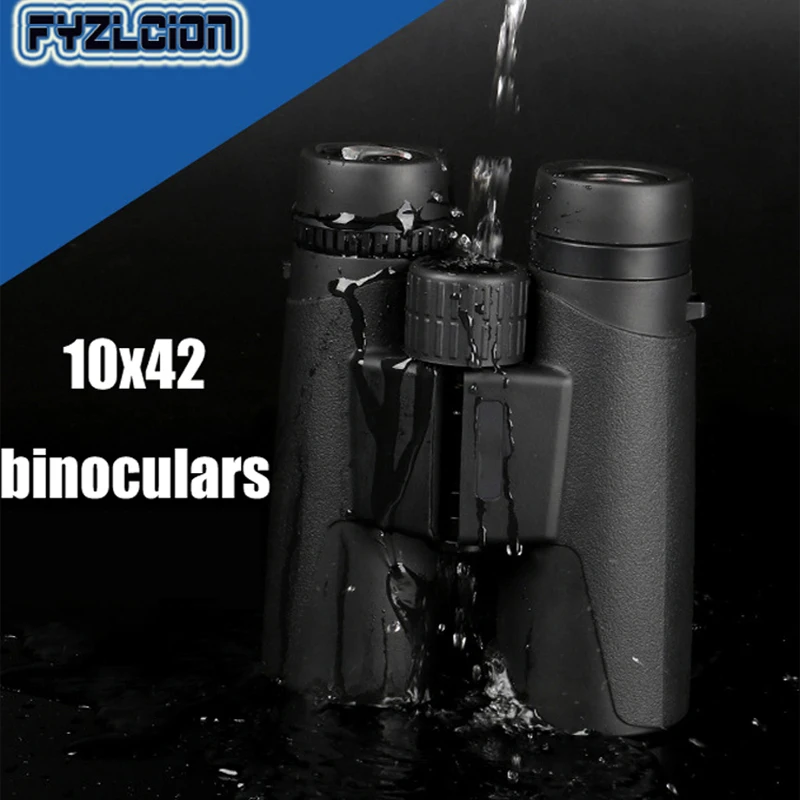 New Powerful 10X42 Binoculars Military HD Non-infrared Night Vision Telescope Fixed Zoom Binoculars for Hunting Tourism