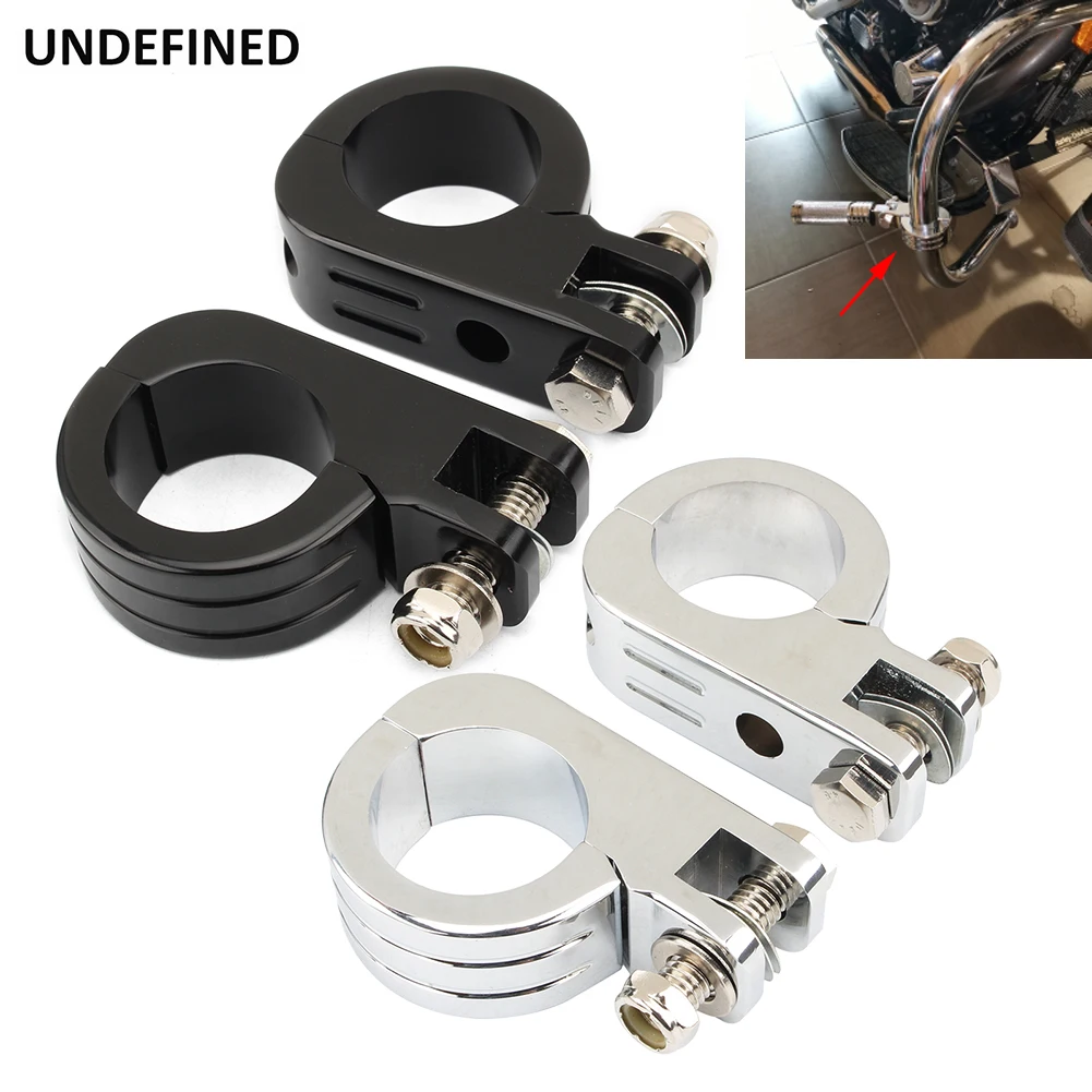 

32mm 38mm Motorcycle Highway Crash Bar Pegs Footpegs Clamps Engine Guard Mounts For Harley Softail Touring Dyna Chopper Custom