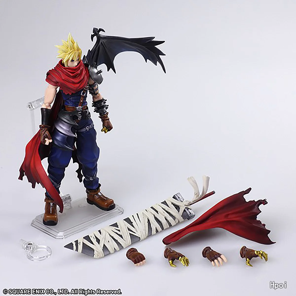 Original Genuine Bring Arts Kingdom Hearts Cloud Strife Action