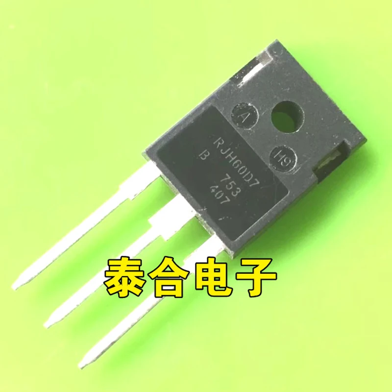 IGBT عالي السرعة مجدد ، أصلي ، RJH60D7 ، RJH60D7DPK RJH60D7ADPK ، rjh60d7dpq ، RJH60D7DPM ، 90A ، V ، 5 لكل لوت