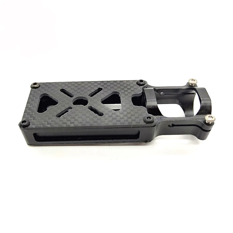 Suporte de montagem de motor de liga de alumínio CNC/sede de conexão de motor para peças de braço multicopter de atualização de tubo de 25 mm