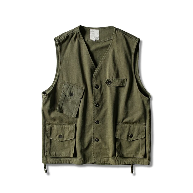 Mens military vest fashion hotsell