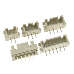 20PCS/LOT XH2.54 Spacing Vertical SMD Connector 2P/3P/4P/5P/6P/7P/8P/9P/10P 2.54mm SMT Pin Socket Connectors