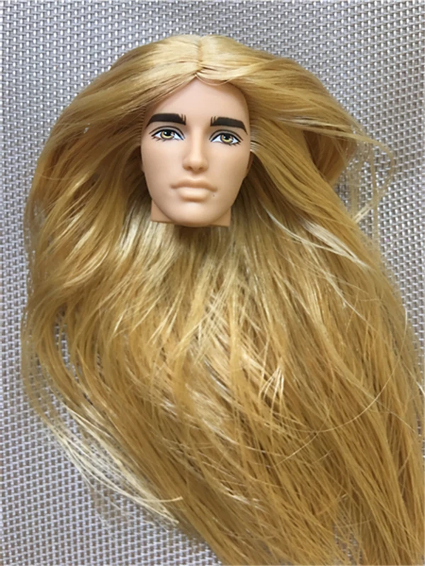 Rare collezione limitata teste di bambola principessa bambola pratica trucco testa calva ragazza giocattolo fai da te Ken Prince teste di bambola giocattolo