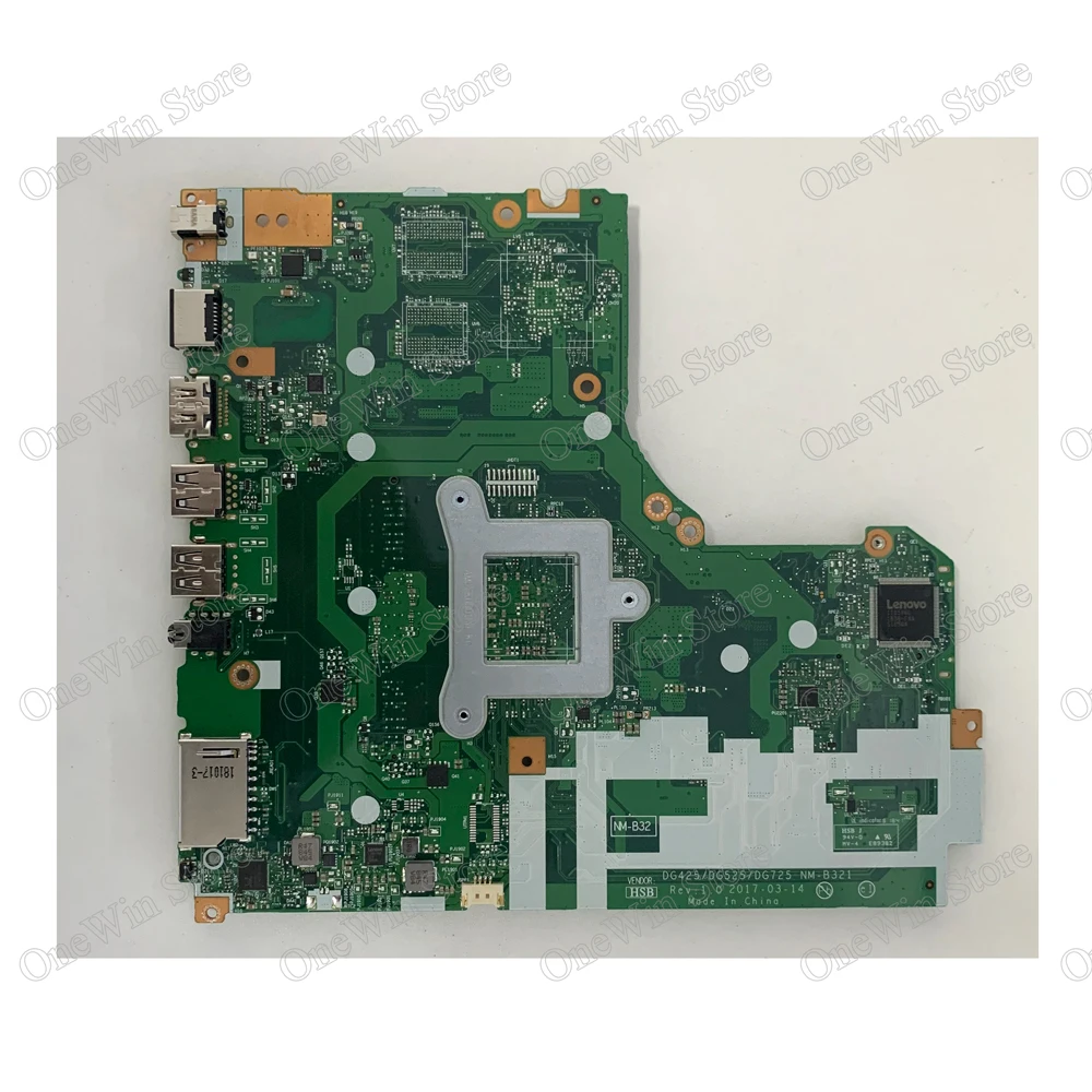 Placa-mãe fru A9-9425 4 para laptop, modelos 330-15ast 81d6 ideapad lenovo dg425/dg525/dg725