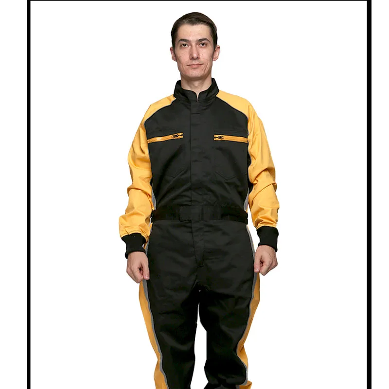 Work Overalls men women work clothes dust-proof retardant clothing jumpsuit factory welding suit anti-static coveralls Rescuers