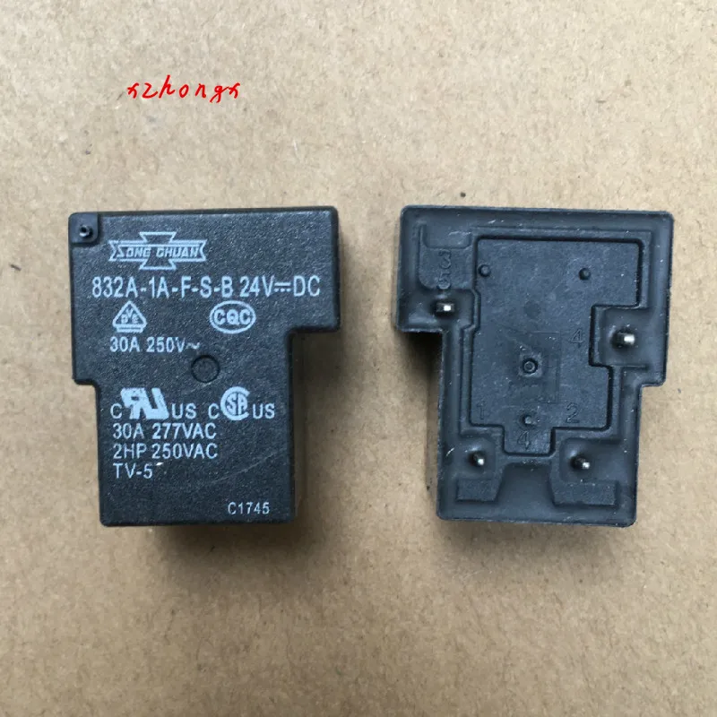 

Relay 832A-1A-F-S-B 24VDC T90 relay 24V 4 feet