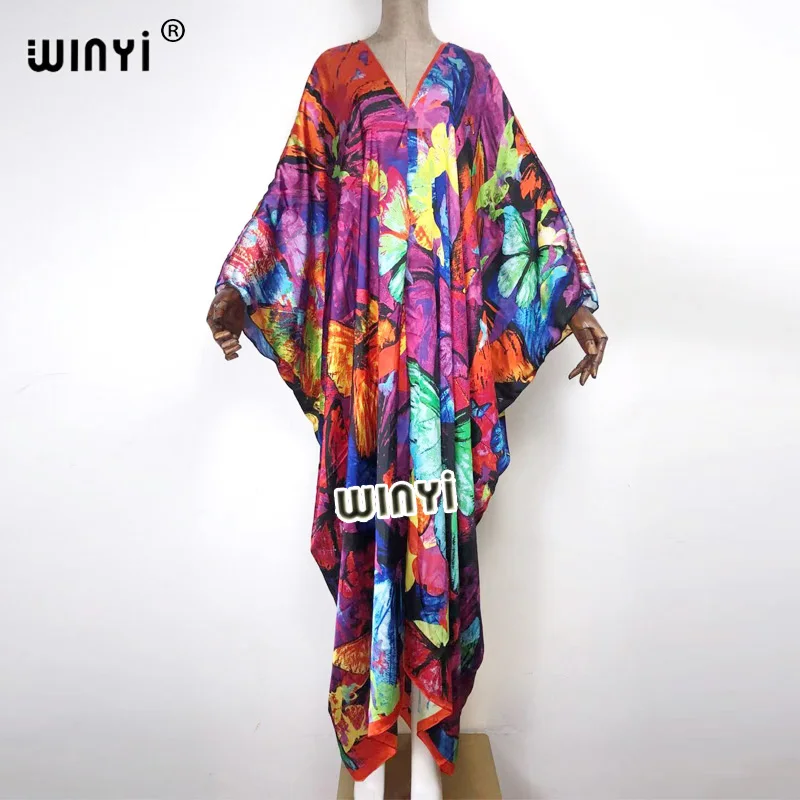 

Maxi sukienka Print Autumn Party Elegant 2021 Elegantes Muslim caftan العبايات Robe Gown Broder Riche Sexy Lady Party maxi beach