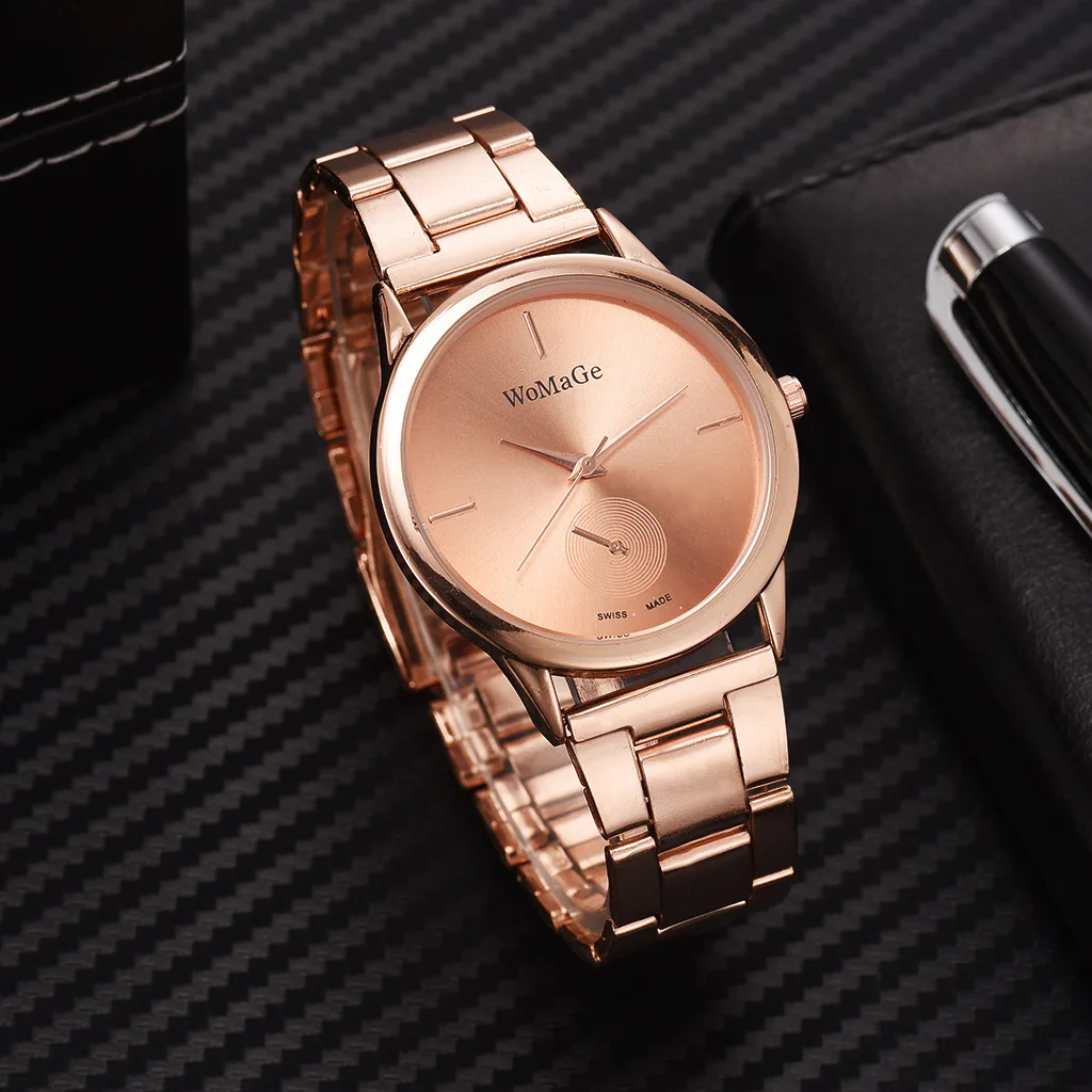 Fashion Women Watches Simple Rose Gold Watch Women Luxury Wrist Watch Stainless Steel Ladies Watch relogio feminino reloj mujer