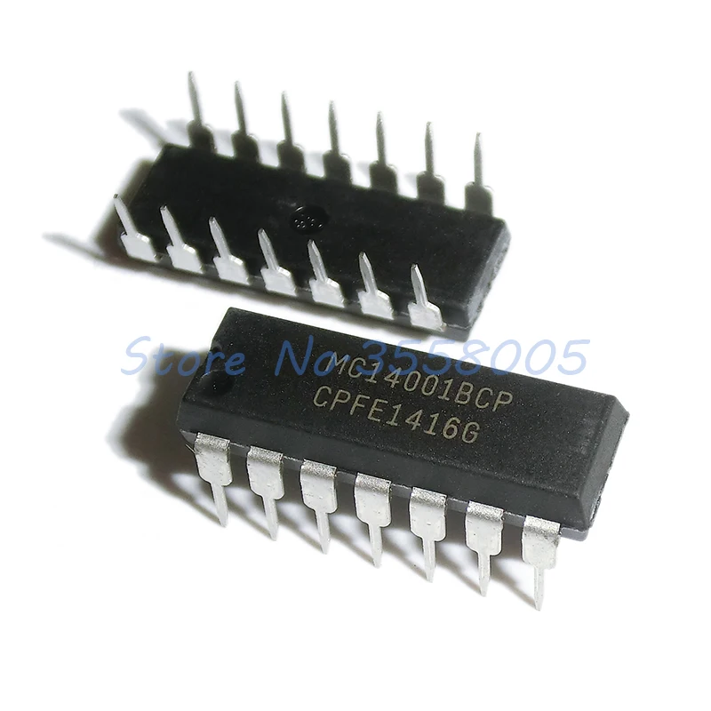 5 Pcs/lot MC14001BCP MC14001 DIP-14