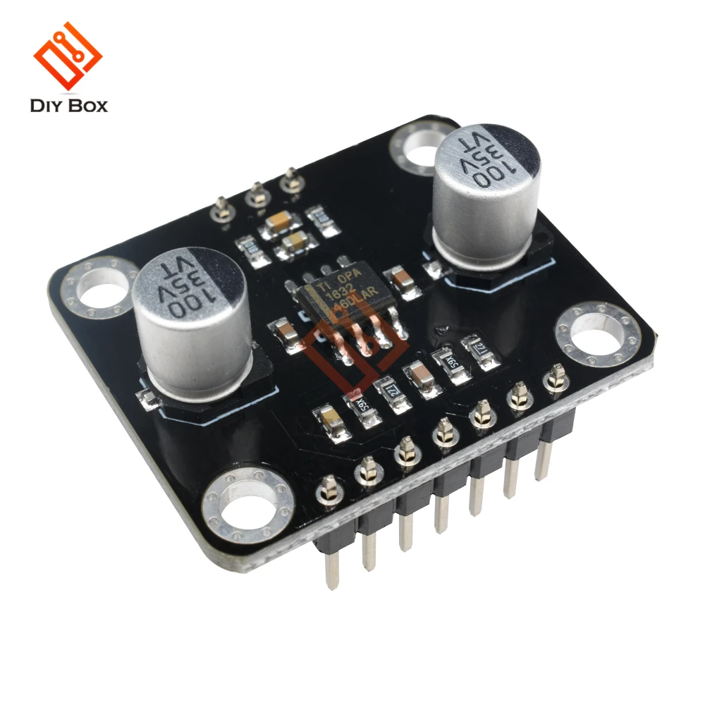 OPA1632 Audio Amplifier Board module Volume Control Fully-Differential ADC Driver AMP Board Low Noise Power Sound Amplifier