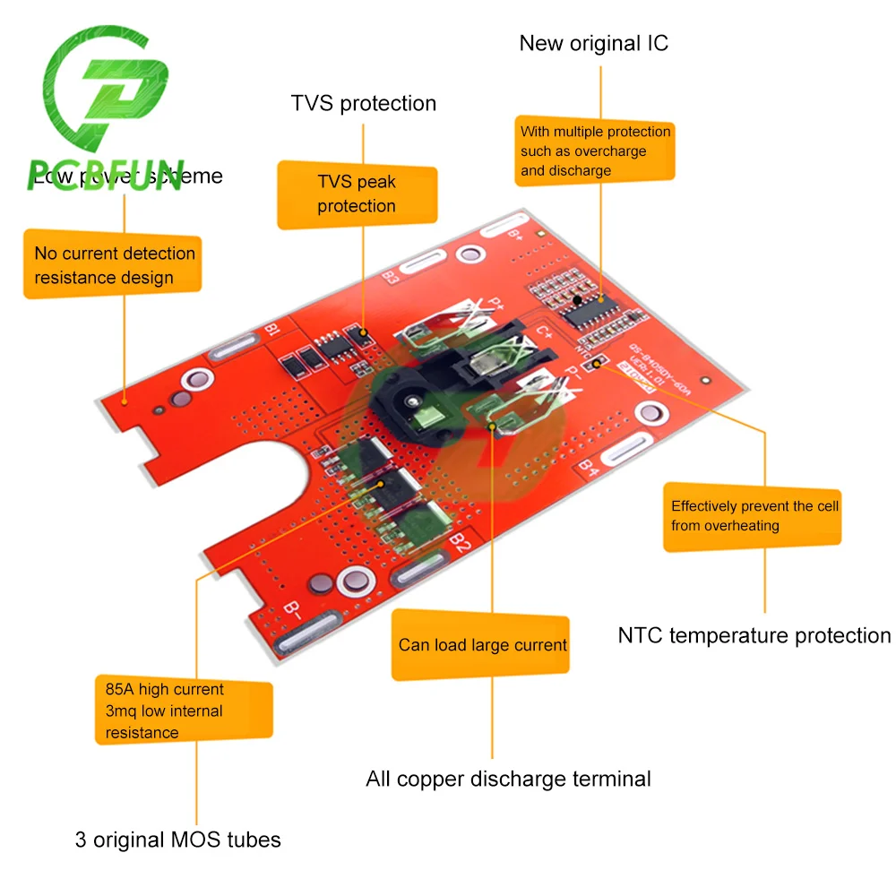 5S 18V 21V 65A BMS 18650 bateria Lipo śrubokręt ładowarka płyta ochronna do szlifierki kątowej/wiertarka elektryczna/klucz/młotek