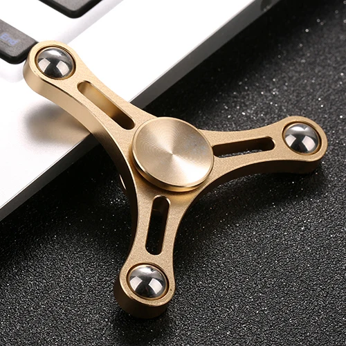 Tri-Spinner Fidget Funny Kid Adult Toy Fidget Spinner Metal EDC Hands Spinner For Autism and ADHD AntiStress Puzzle Toy