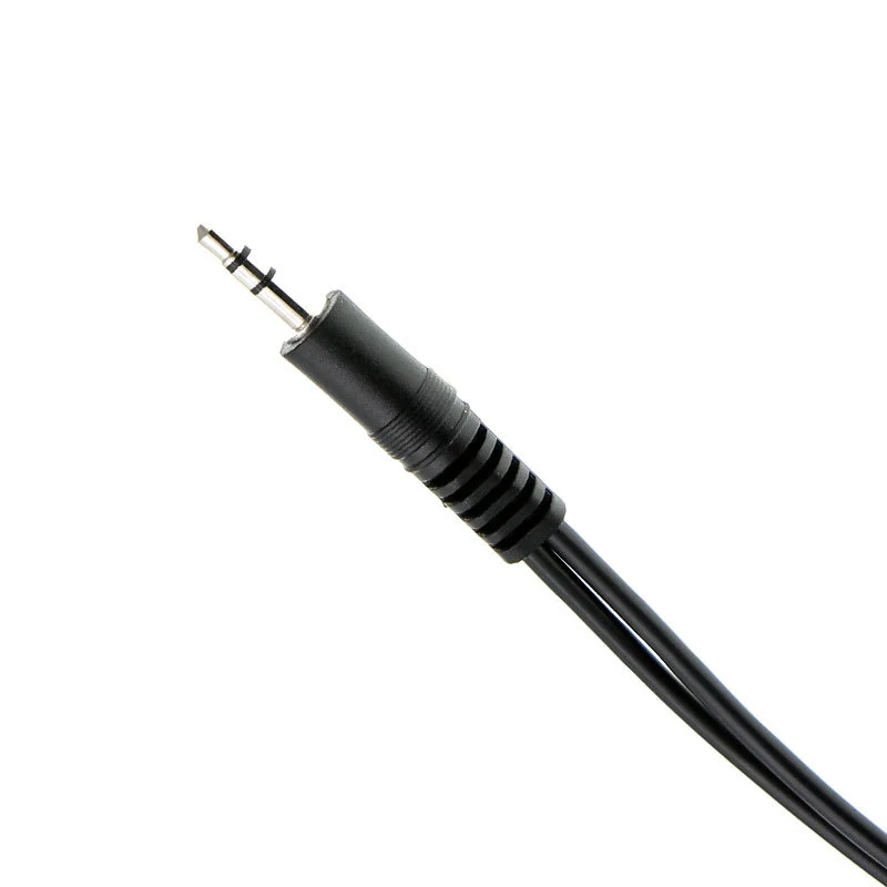 3.5mm hever audio kabel 1 pánský na 2 pánský rozbočovač aux kabel pro auto sluchátka MP3 auto