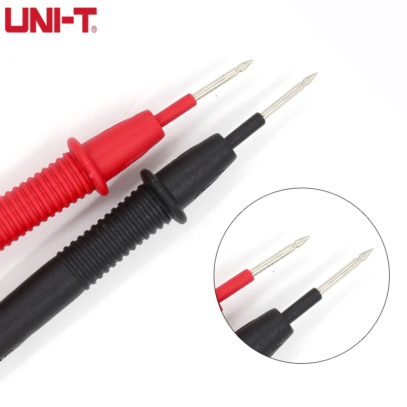 UNI-T 1 Pair Universal Digital 1000V 10A 20A Needle Multimeter Multi Meter Test Lead Probe Wire Pen Cable Multimeter Tester