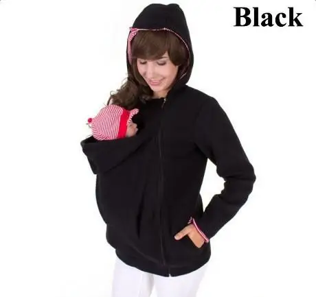 Women Pullover  Three-in-one multi-function mother kangaroo Sweatshirts Casual Hoodies Women Sweatshirt Female Hoody coat