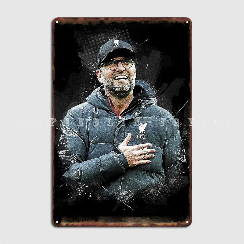 Wallpaper Klopp Art Metal Sign Club Party Living Room Personalized Mural Painting Tin Sign Poster