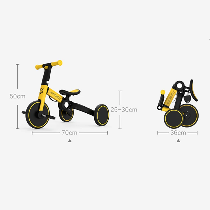 5 in 1 New style Multifunction Child Tricycle Children\'s Balance Bike Kids For Bicycle  stroller Toddler Scooter 1-5 years old