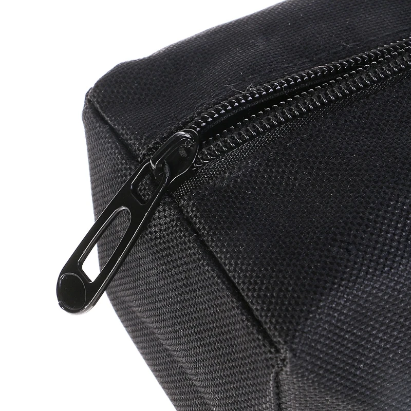 A0KF borsa porta attrezzi in tela Oxford impermeabile chiodi a vite punta da trapano custodia in metallo