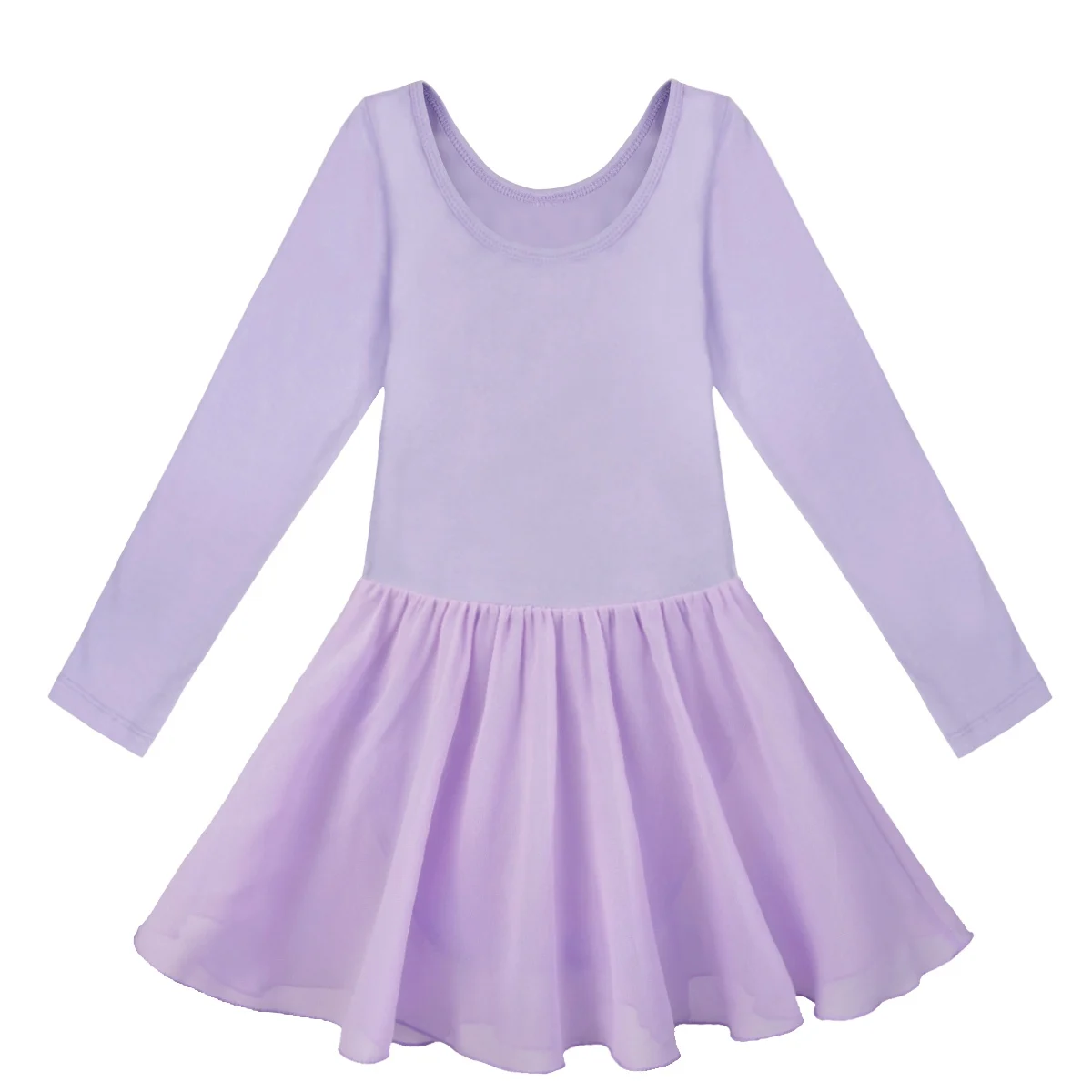 Kind Mädchen Langarm Tutu Ballett Tanz Kleid Gymnastik Trikot Tanzen Kleidung Bühne Leistung Dancewear Ballerina Kostüme