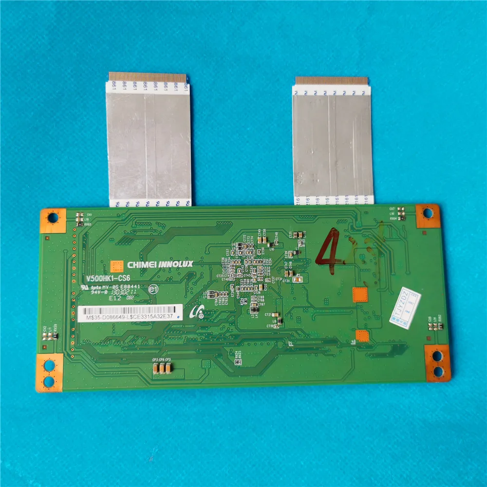 نوعية جيدة المنطق مجلس V500HK1-CS6 T-CON LVDS ورق مقوى مناسبة ل LED50EC600D LED50K610X3D LE42Z300R3D. .. الخ.