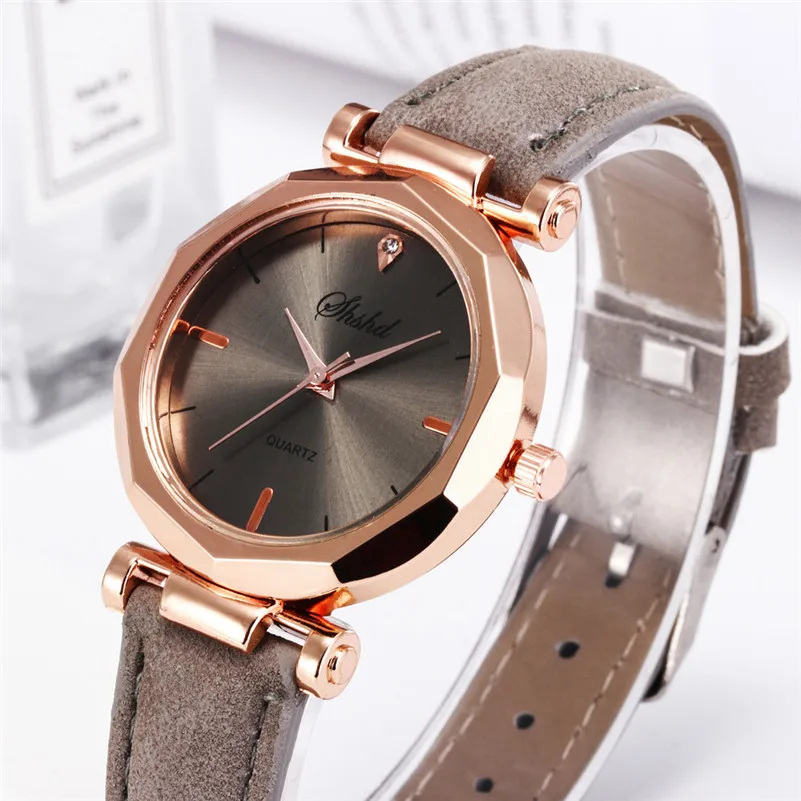 

Reloj Mujer 2022 Ladies Watches Fashion Casual Quartz Wristwatches Women Leather Watch Cheap Price Dropshiping Relogio Feminino