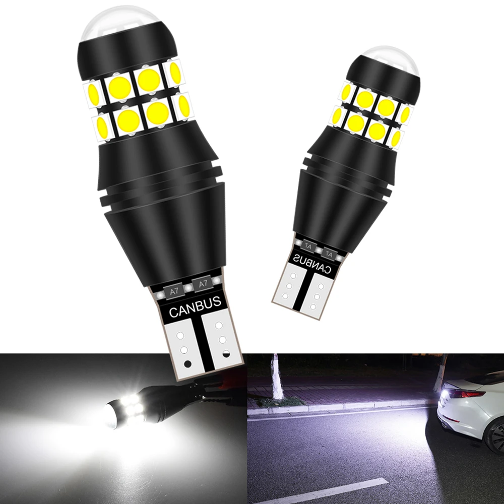 2pcs 2000LM W16W T15 T16 LED 921 Canbus For Mazda CX-5 CX 5 Car Back Up Light Led Bulbs 6000K White 12V Reverse Lamp No Error