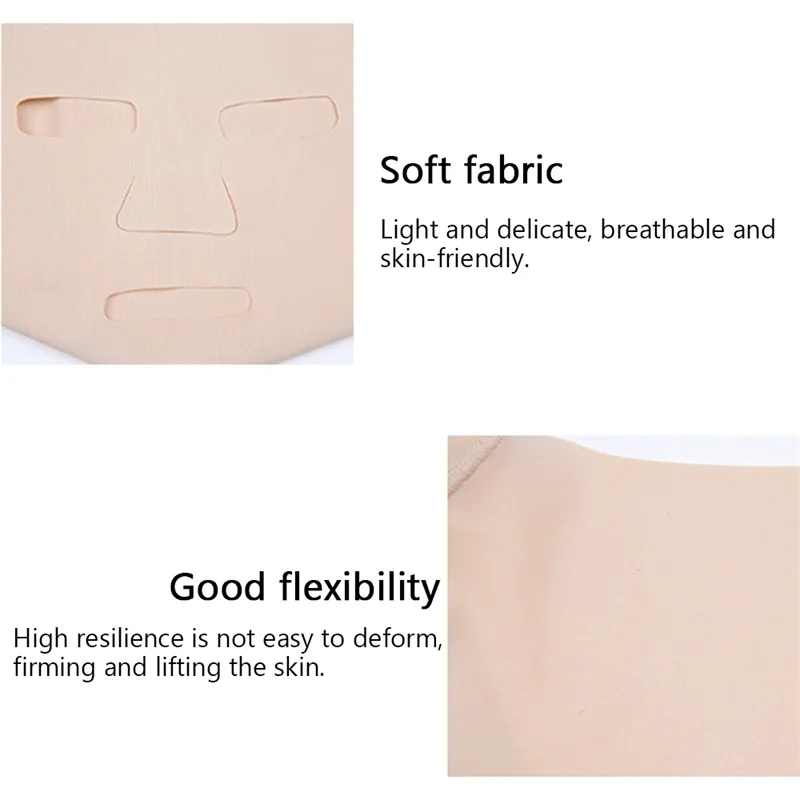 3D Reusable Breathable Beauty Women Anti Wrinkle Mask Slimming Bandage V Shaper Full Face Lift Sleeping Mask