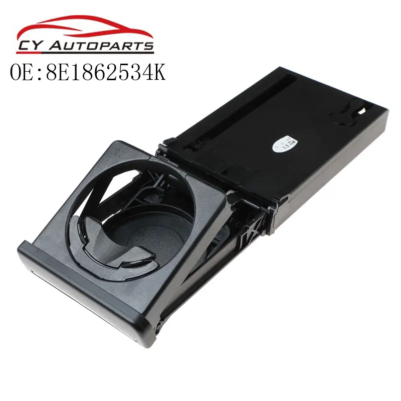 

YAOPEI Auto Cup Holder Accessories For Audi B6 B7 Folding Car Drinks Holders Refit Parts Holder 8E1862534K/8E1 862 534K