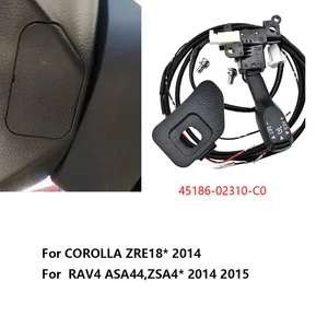 Anahtarı, cruise control Toyota Corolla 2014 için RAV4 2013-2015, kapak direksiyon, 84632-34011, 45186-0R030, 45186-0R030-C0, yeni seyir kontrolü için en iyi 8 satış, araba, no. 4
