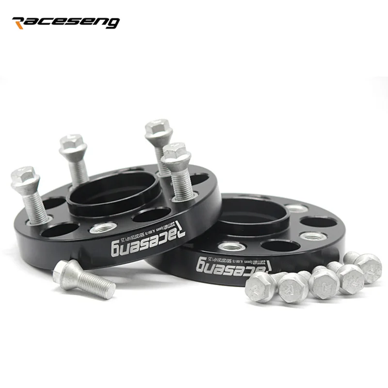 2Pieces 25/30/35/40mm PCD 5x112 CB 66.5mm Wheel Spacer ADAPTER suit for Car Audi-Q5(8R)/A6(C6)/A6 Avant(4G5,C7)/A7/A8/A4(B8)/A5