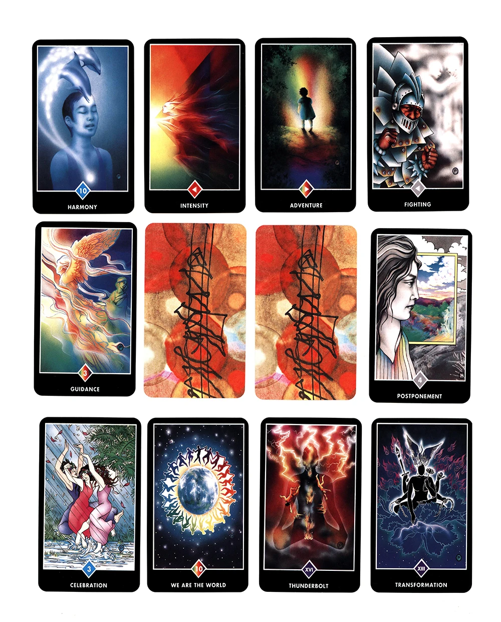 Osho Zen Tarot CardsOracle Tarot Cards Guidance Divination Fate Oracle Party Deck Board Game Tarot Cards for Beginners