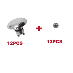 Massage bathtub spa Air bubble jet,12PCS Chrome surface,12PCS Steel ball,Does not include white base