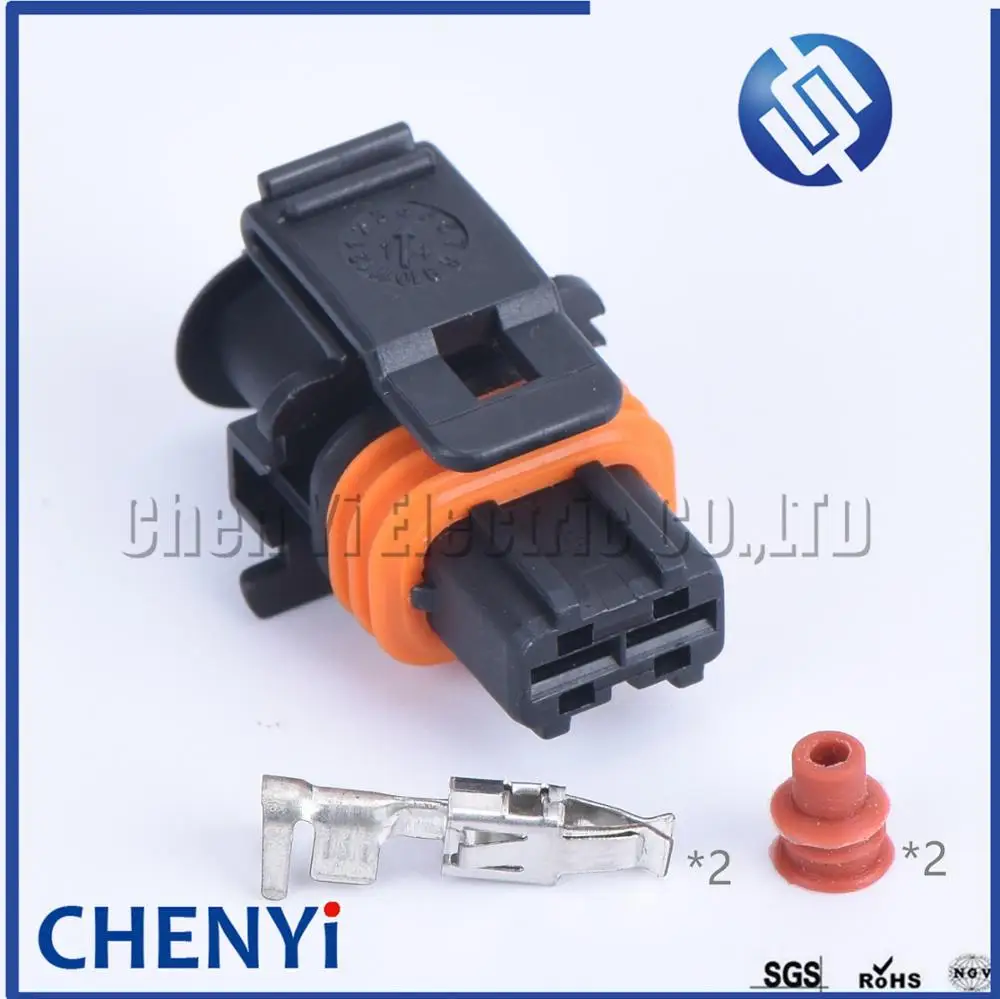 5 set 2 Pin 1928404072 1928403137  Female Common Rail Diesel Injector Plug Automotive Connector 1928403874 1928404226