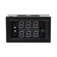 W2809 DC12V 20A LED Display Temperature Controller Programmable Heating/Cooling Thermostat Control Module Dropship