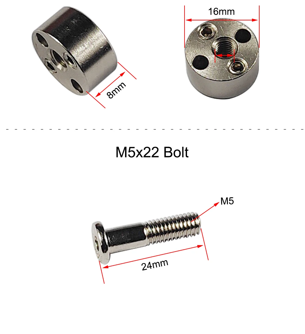 Hunst U Rillenkugellager SG15 mit kostenlosen Befestigungsschrauben, zweireihiges Miniatur-Riemenscheiben-Getriebe, exzentrisches Rad – Detail 3