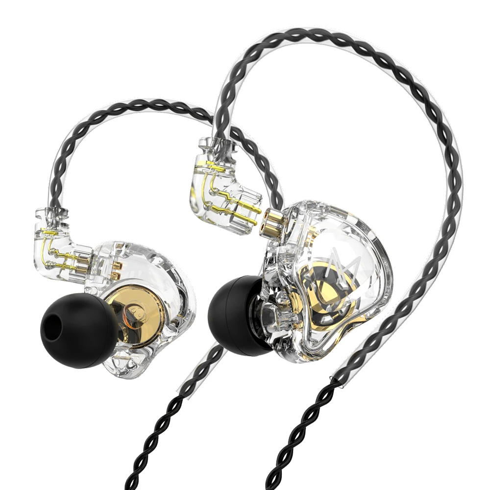 TRN MT1 HIFI In Ear Earphone DJ Monitor Earphones Earbud Dynamic Sport Noise Cancelling IEM Headset KZ EDX ED9 TRN TA1 M10 ST1