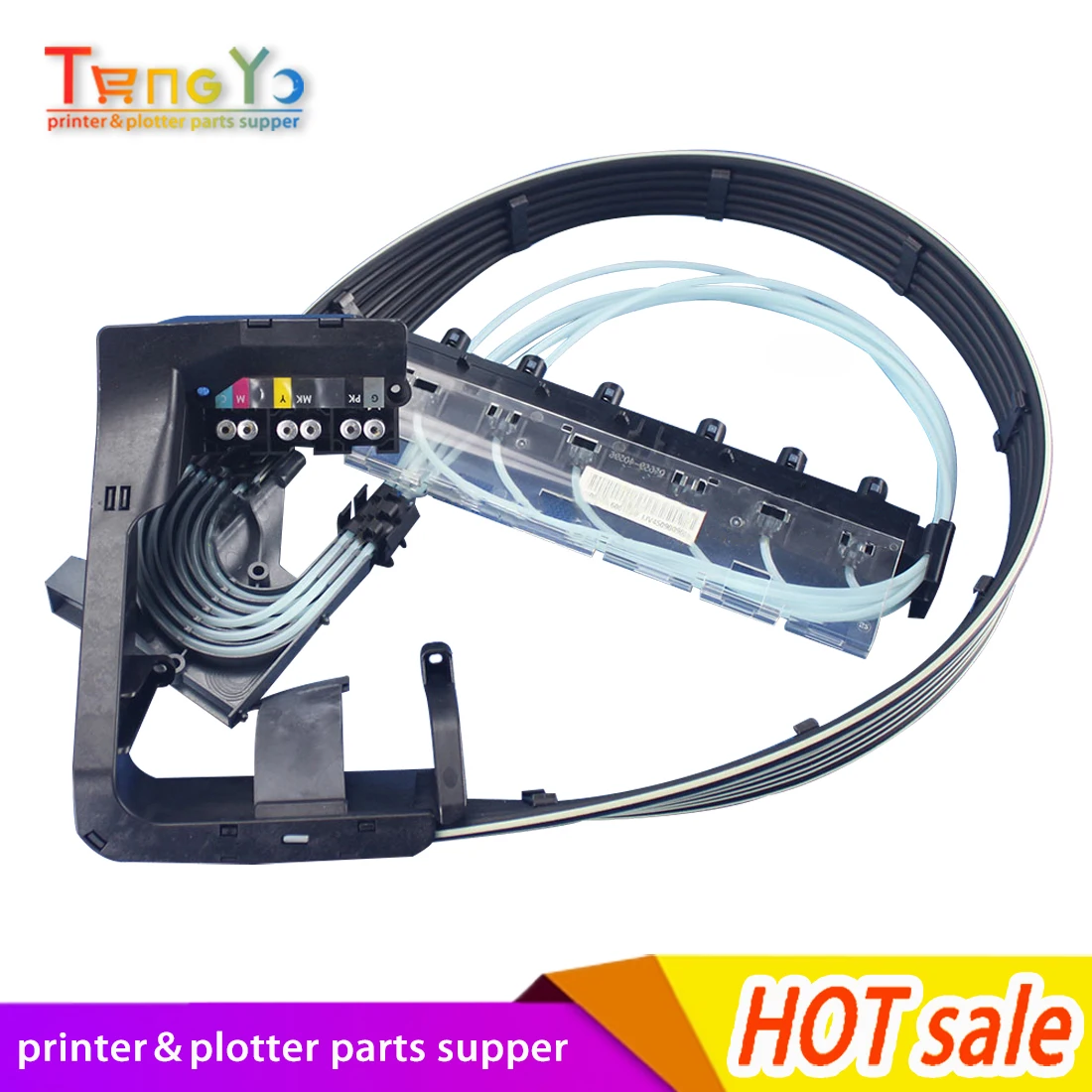 Imagem -02 - para hp Designjet T620 T770 T790 T1120 T1200 T1300 T2300 Sistema de Tubo de Tinta b0 Plotter Parts Cr64967004 Ch538-67025 Ck839-67003