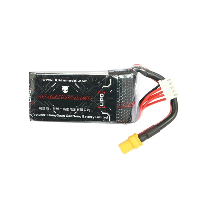 FPV 레이싱 드론 RC 쿼드콥터용 Lipo 배터리, 1300mah, 2S, 3S, 4S, 5S, 6S, 7.4V, 11.1V, 14.8V, 18.5V, 22.2V, 100C, XT60 플러그 커넥터