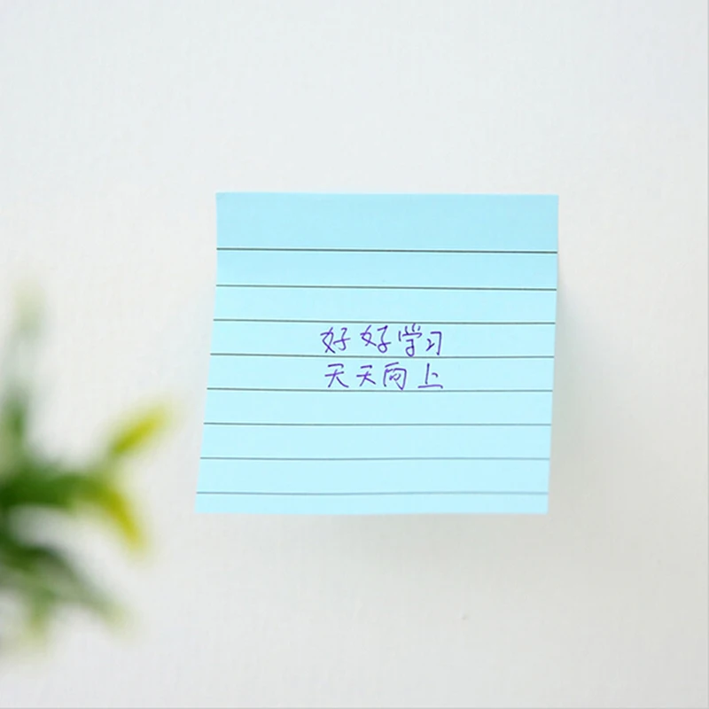 1 PCS Sticky Notes Notebook Memo Pad Bookmark Kertas Stiker Notepad Alat Tulis Acak