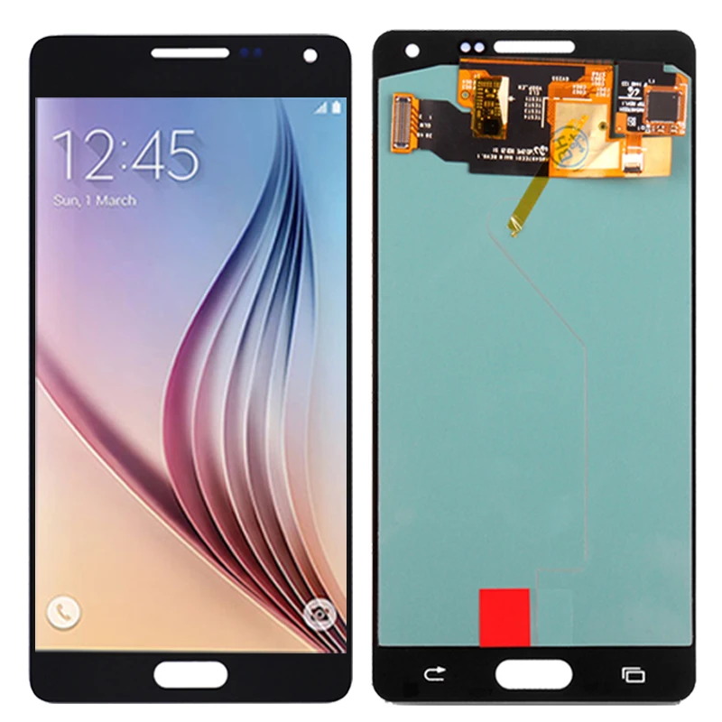 SUPER AMOLED A500M LCD For Samsung A5 2015 A500 A500F A500M SM-A500F LCD Touch Screen Digitizer Assembly Replacement